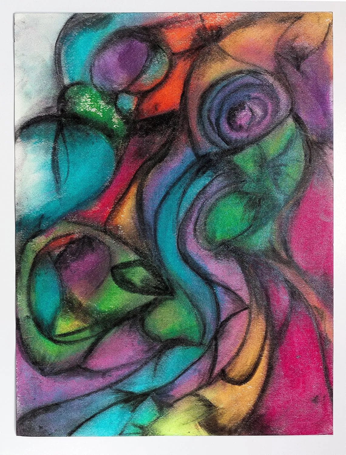 Faber-Castell Gelatos Colors Set, Iridescents - Water Soluble Pigment Crayons - 15 Iridescent Colors
