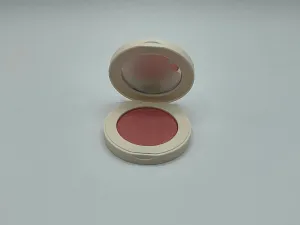 FARMASI Powder blush (02 Goddess Glow) - Velvet Texture Long-Lasting Versatile Shades Buildable Color Makeup Essential Cheek Enhancement Radiant Complexion Beauty Product