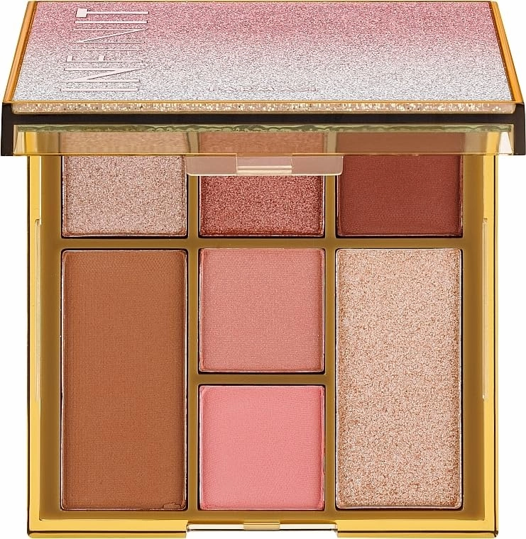 Farmasi Infinit Face Palette, 9.2g/0.32oz - Contour, Blush, Highlight, Comprehensive Makeup Palette, Long-Lasting, Easy to Blend, Defines and Sculpts, Radiant Glow, Flawless Finish, Daily Use Makeup,