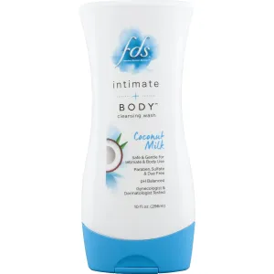 FDS Intimate   Body Cleansing Wash, Coconut Milk - Bottle, 10 Ounce