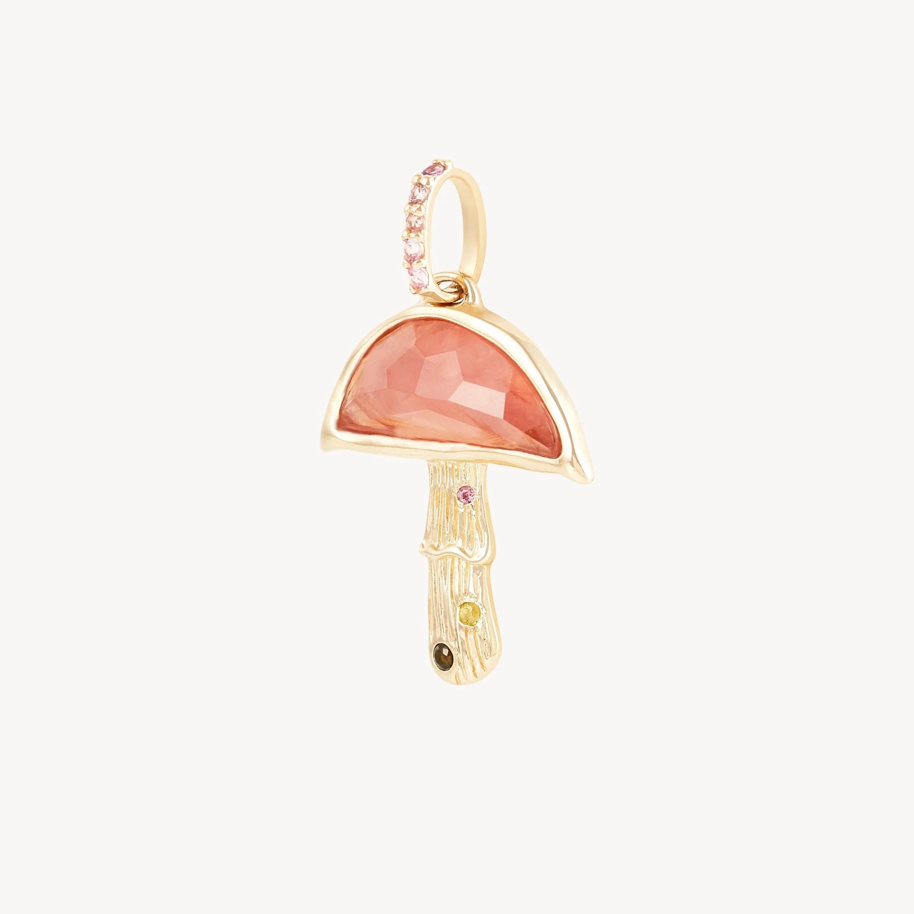 First Blush Mushroom Charm (10k Gold)