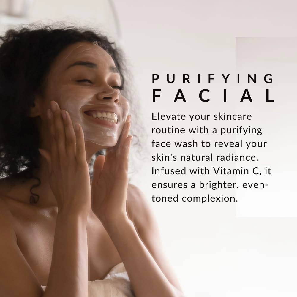 Flori Roberts Ultimate C Cleanser, Creamy Face Wash with Vitamin C, for Women of Color or Deeper Skin Tones, Moisturizing and Smoothing