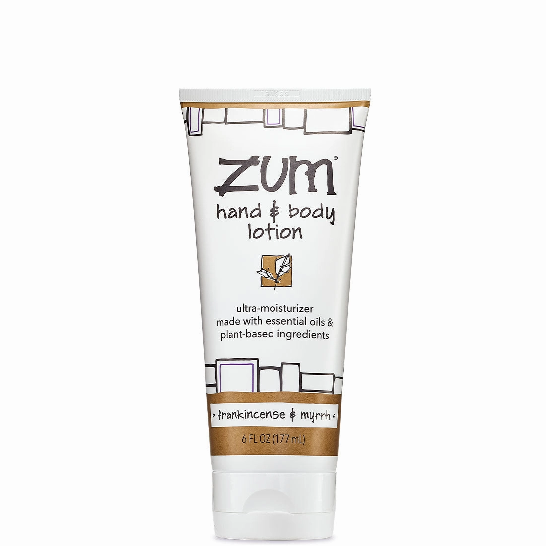 Frankincense & Myrrh Zum Hand & Body Lotion 6 oz