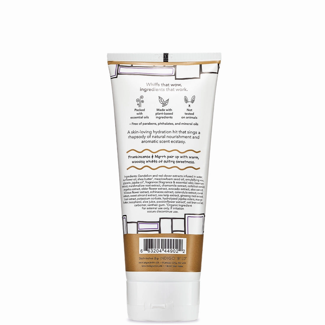 Frankincense & Myrrh Zum Hand & Body Lotion 6 oz