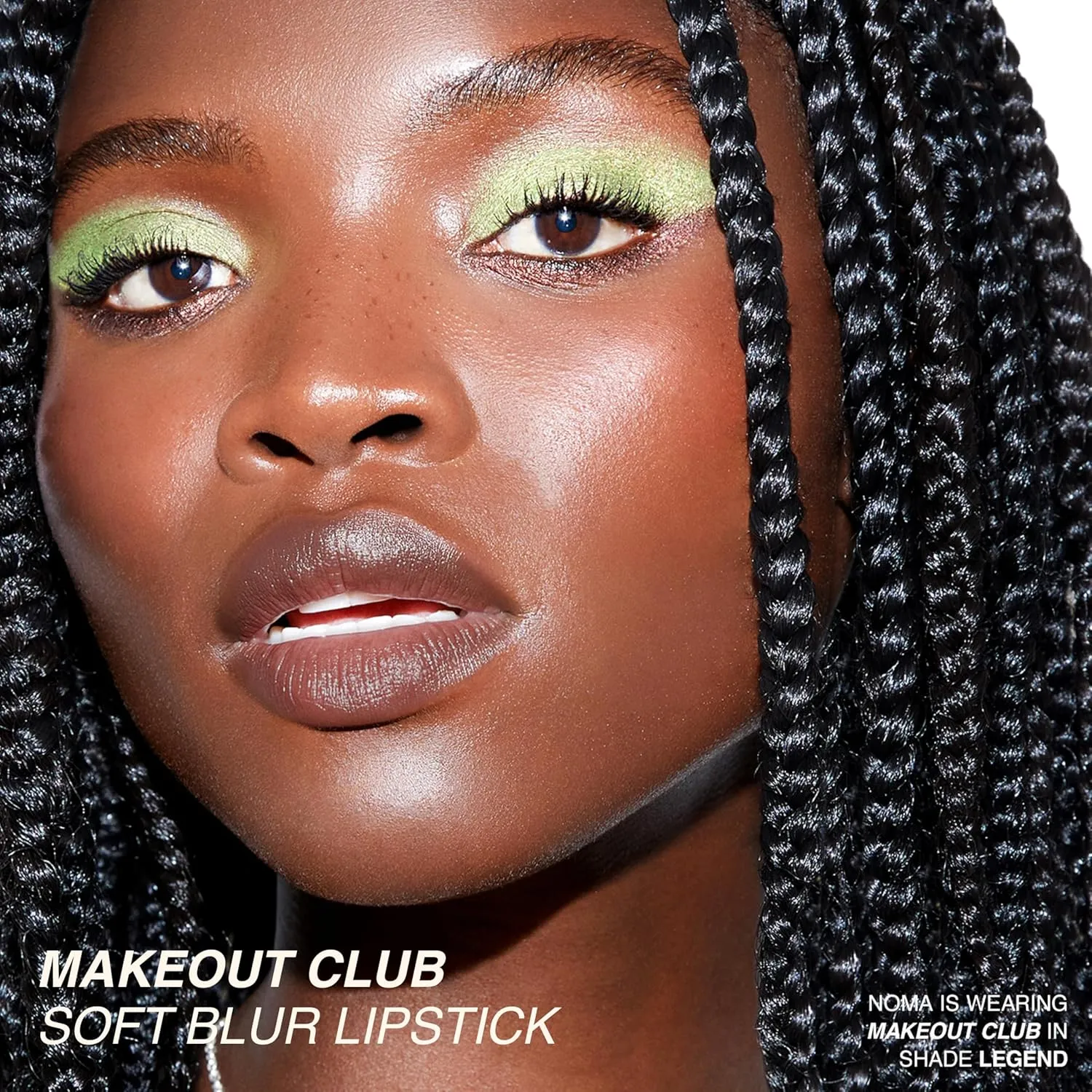 Freck Beauty MAKEOUT CLUB Soft Blur Lipstick – Medium-to-Full Coverage, 8-Hour Wear, Transfer-Proof, Buildable Soft Matte Finish, Wearable Color for All Skin Tones | THE MOMENT (Muted Rose)