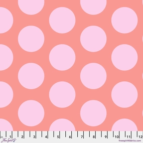 FreeSpirit Tula Pink - ROAR! Dinosaur Eggs - Blush