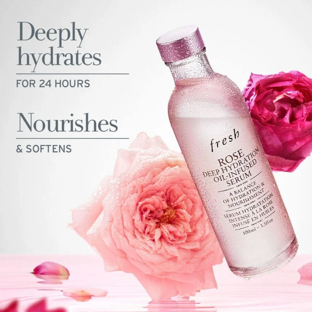 Fresh Rose Deep Hydration Oil-Infused Serum