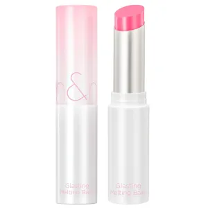 Glasting Melting Balm - High-Shine, Hydrating Tinted Lip Balm - Buildable Gloss & Vegan Formula - Korean Glossy Lip Balm with Shea Butter 0.12 oz (#09 Peonies)