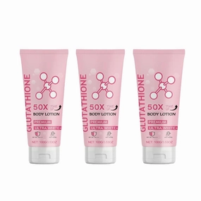 Glutathione 50x Tone Up BodyLotion, Glutathione Cream for Skin, GlutathioneBodyLotion, Tightens the Skin, Moisturizing & Softening CareLotion, Moisturizing and Soft SkinBody Lotion for Women (3)