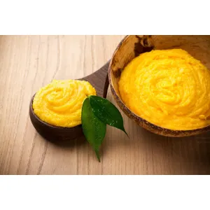 HalalEveryDay Raw Mango Butter 10 LB WHOLESALE- Premium Quality 100% Pure - Organic Unrefined Moisturizing Body Butter Perfect for DIY Soaps, Scrubs, Lotions, Creams and more!