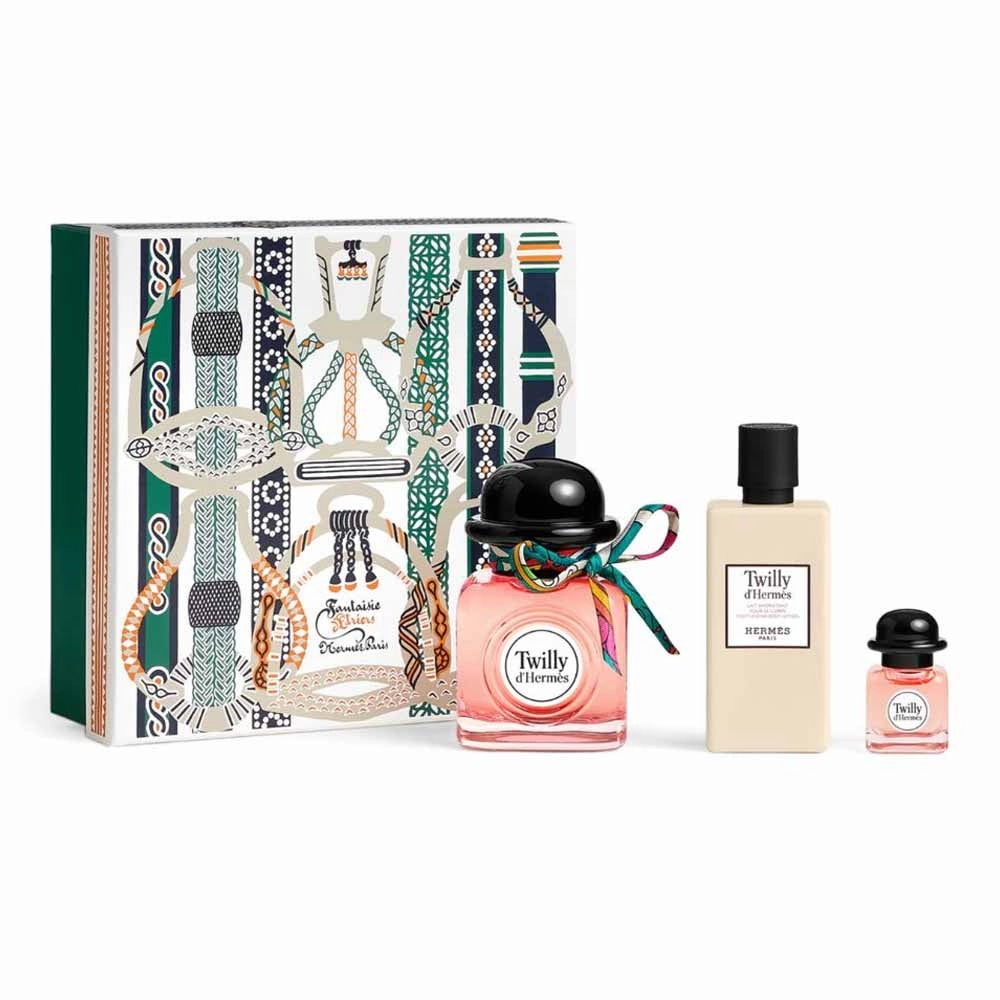 HERMES TWILY WOMEN 3S SET (EDP 85ML EDP 15ML BL 80ML)