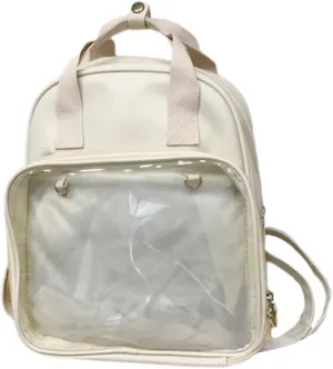 Homoyoyo Large Capacity Candy Backpack Pvc School Bag for Girls Women Men Comfort Straps Fashion Design Easy to Carry