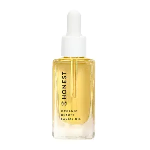 Honest Beauty Organic Beauty Facial Oil with Avocado   Apricot   Jojoba Oil | Dermatologist Tested   Hypoallergenic & Vegan   Cruelty free| 1 fl. oz.