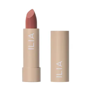 ILIA - Color Block Lipstick | Non-Toxic, Vegan, Cruelty-Free, Hydrating   Long Lasting, No Budge Color with Full Coverage (Amberlight (French Nude With Neutral Undertones), 0.14 oz | 4 g)