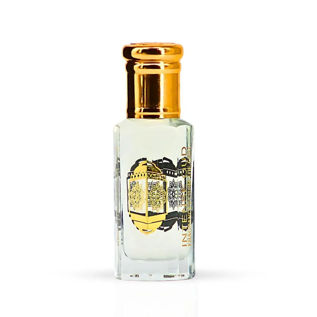 INTENSE OUD Blush Long Lasting Arabian Perfume Oils for Women 12ML (0.40 OZ) Fragrance Oil with a Vibrant Citrus, Floral Elegance & Vanilla Finish - Concentrated Perfume Oil With Black Gift Box