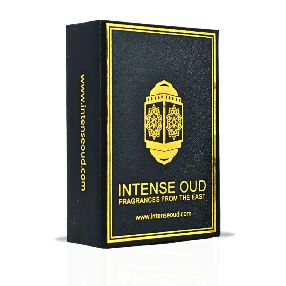 INTENSE OUD Blush Long Lasting Arabian Perfume Oils for Women 12ML (0.40 OZ) Fragrance Oil with a Vibrant Citrus, Floral Elegance & Vanilla Finish - Concentrated Perfume Oil With Black Gift Box
