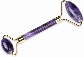Jade Roller Facial Roller for Face, Eyes, Neck & Body - Quartz Massager for Muscle Relaxation, Fine Lines & Wrinkles Relief - Skin Care Tool