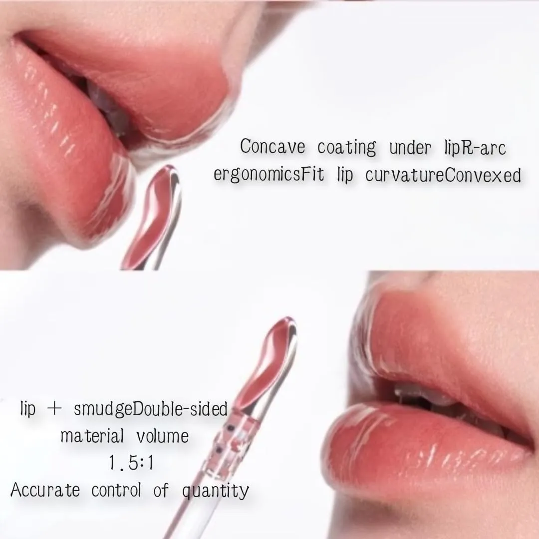 Judy Doll Lip Gloss, Judy Doll Ice Watery Lip Gloss, Judy Doll Ice Iron Tinted Lip Tint, Jelly Hydrating Lip Gloss, Moisturizing Nonstick Tinted Gloss (11 Blueberry Baileys)