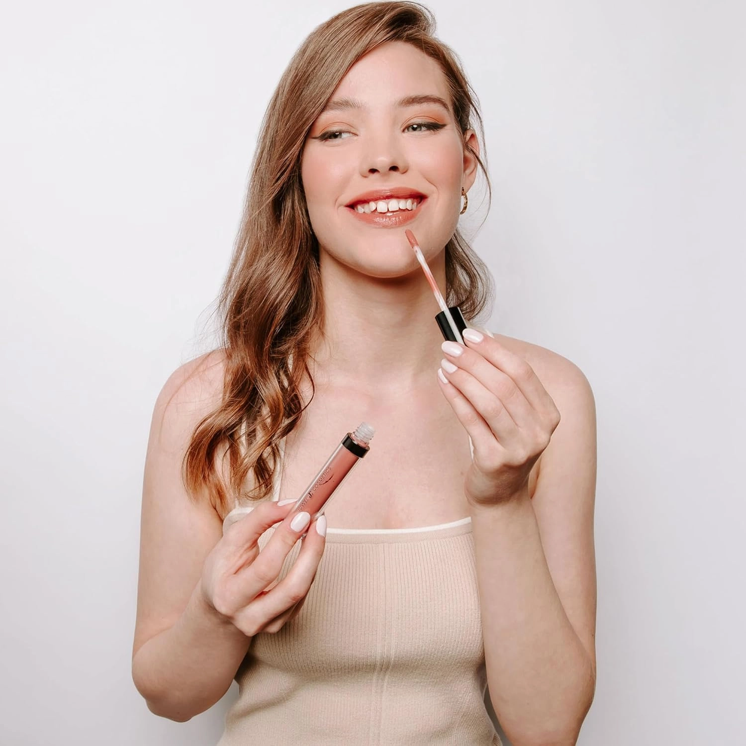 Juwel Cosmetics Liquid Lipstick, High Pigment Natural Lipstick, Long Lasting Creamy Finish, Mineral-Based Nourishing Formula, Cruelty-Free & Lead-Free Lip Color, Chaton Rose