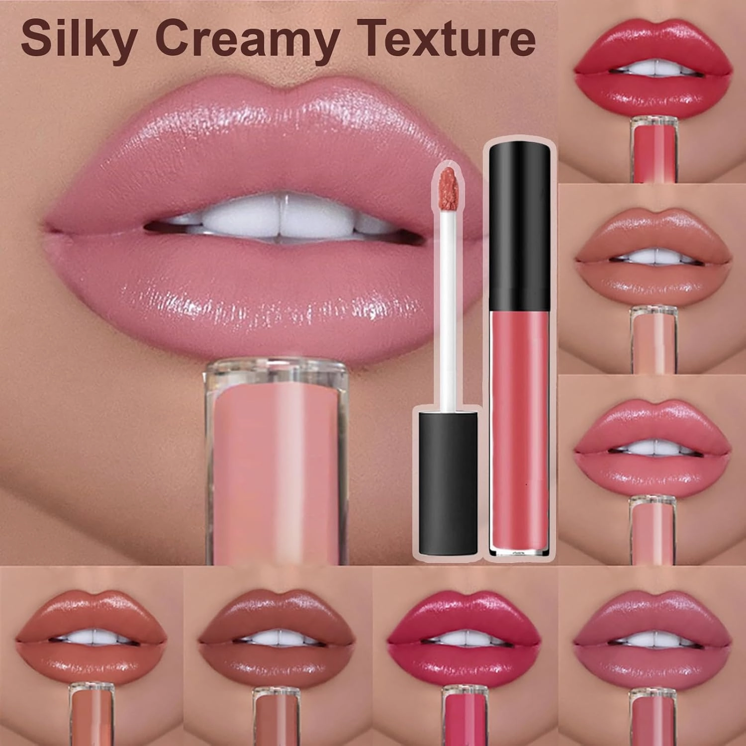 Lassi Lips Staining Lip Oil, Beryse Lip Stain Oil Sweet Rose, Kulti Lassi Lip Tint Lips Oil, Hailnrothwad 12 Colors Lip, Long-Lasting Moisturizing Non-stick to Cup (#5#6#7#8)