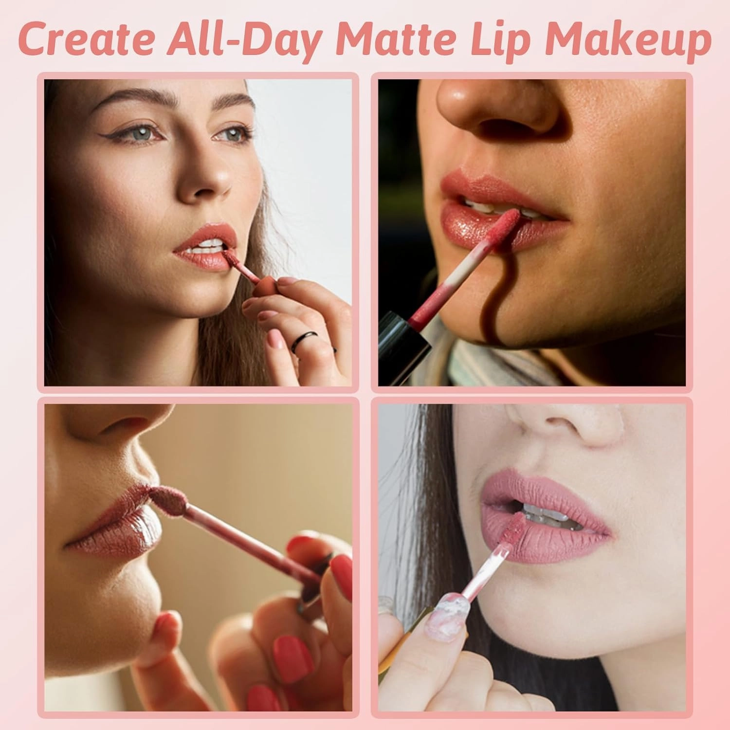 Lassi Lips Staining Lip Oil, Beryse Lip Stain Oil Sweet Rose, Kulti Lassi Lip Tint Lips Oil, Hailnrothwad 12 Colors Lip, Long-Lasting Moisturizing Non-stick to Cup (#5#6#7#8)
