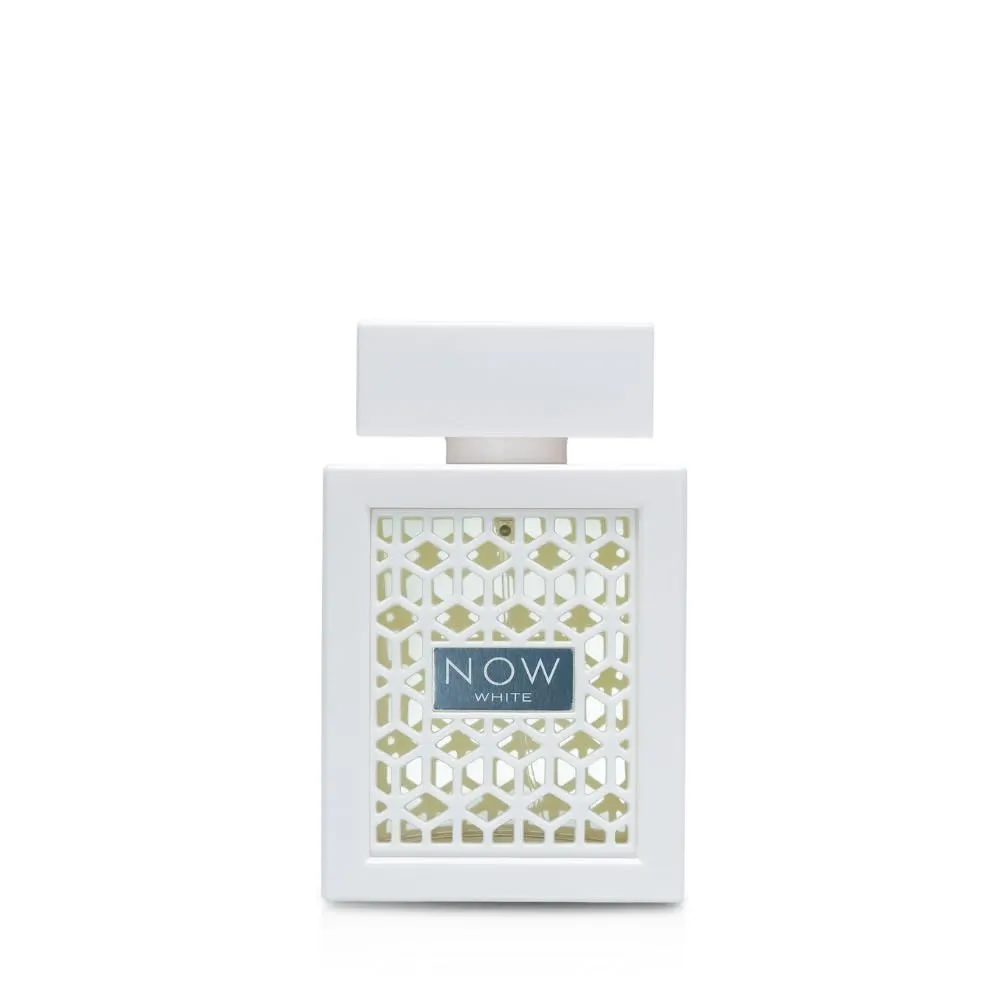 Lattafa Rave Now White Eau de Parfum Spray for Unisex, 3.4 Ounce