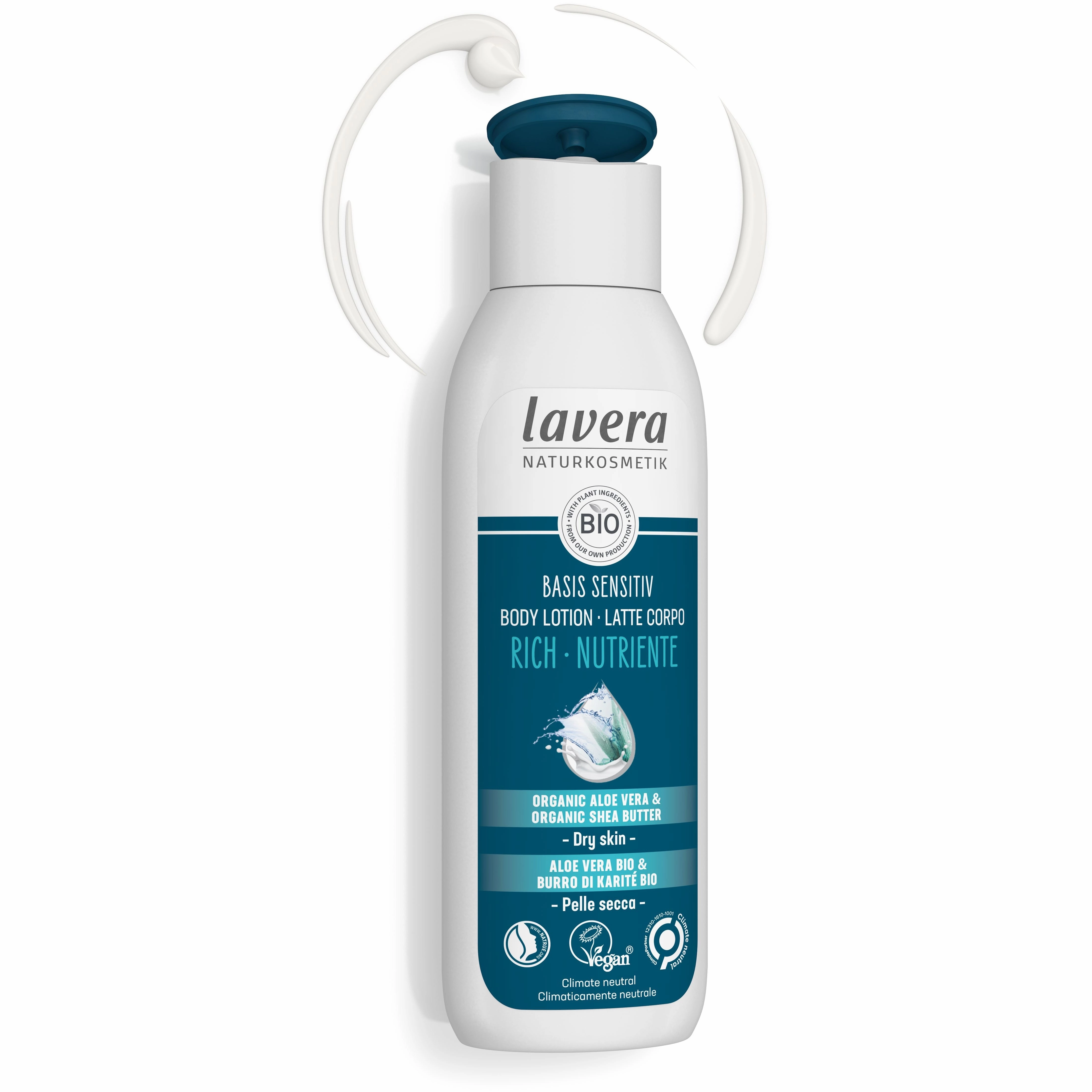 lavera Bodylotion Basis Sensitiv "Reichhaltig" 250 ml