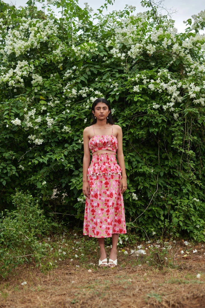 Le Blush Fleur Sundowner Co-ord Set
