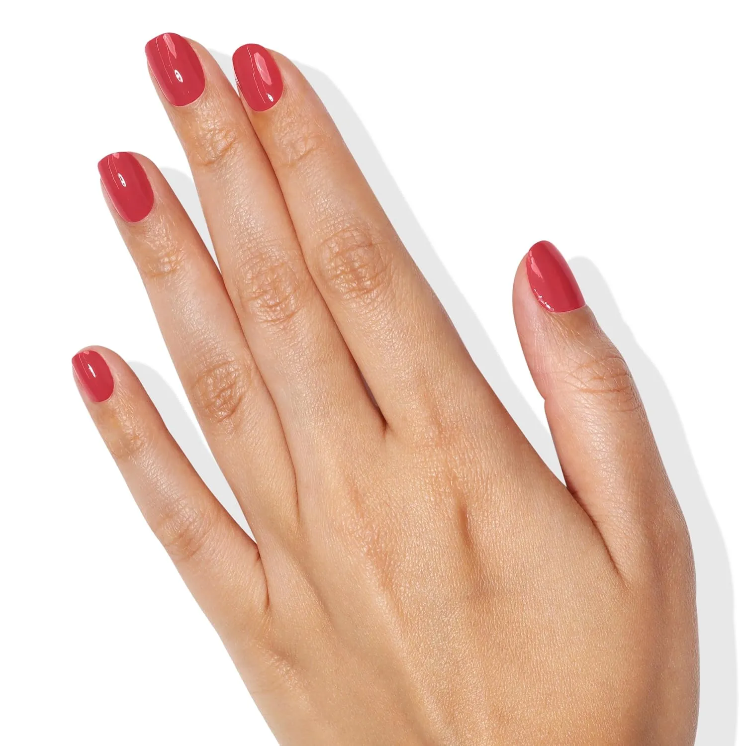 LONDONTOWN Blush Red Crème Nail Polish, Flushed Cheeks lakur, Vegan Chip-Resistant Long-Lasting Nail Lacquer, 40 fl oz (Pack of 2)