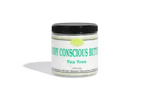 Lulu's Holistics Tea Tree Body Butter – Deeply Moisturizing & Soothing Cream with Pure Tea Tree Oil to Fight Skin Irritations & Promote Radiant Skin