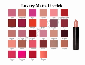 Luxury Matte Lipstick Luxurious Hydrated Creamy Lipstick (Melrose)