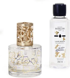 MAISON BERGER - Giftset Lampe Berger - Model Lolita Lempicka - Home Fragrance Diffuser - 4.7 x 3.2 x 3.2 inches - Includes Fragrance 250 milliliters - 8.45 Fluid Ounces (Clear)