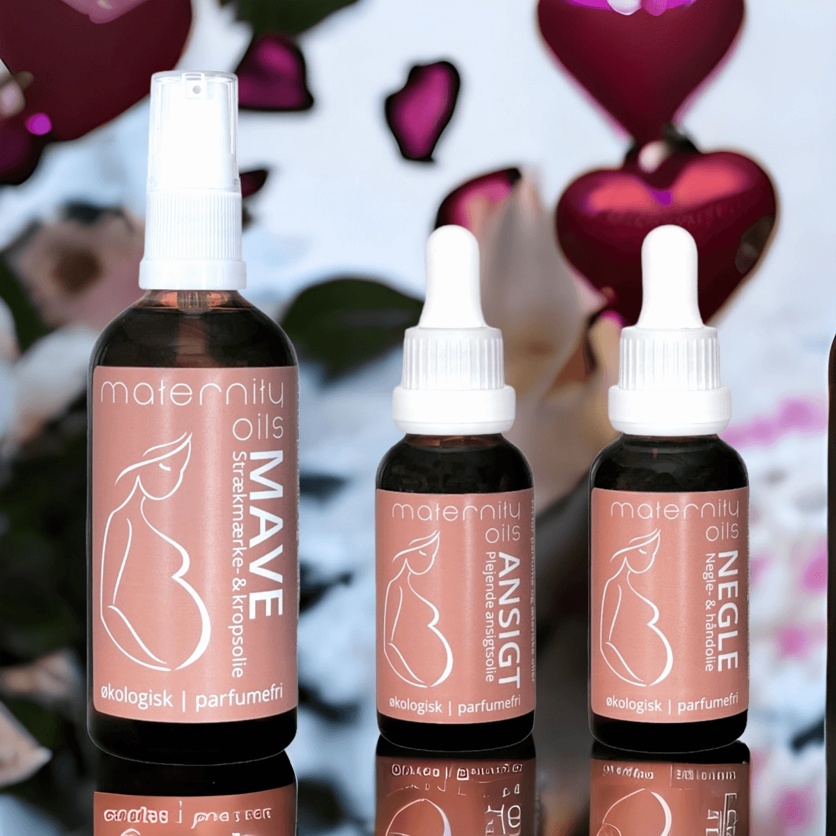 Maternity Oils MAVE, økologisk strækmærke- og kropsolie, 100ml