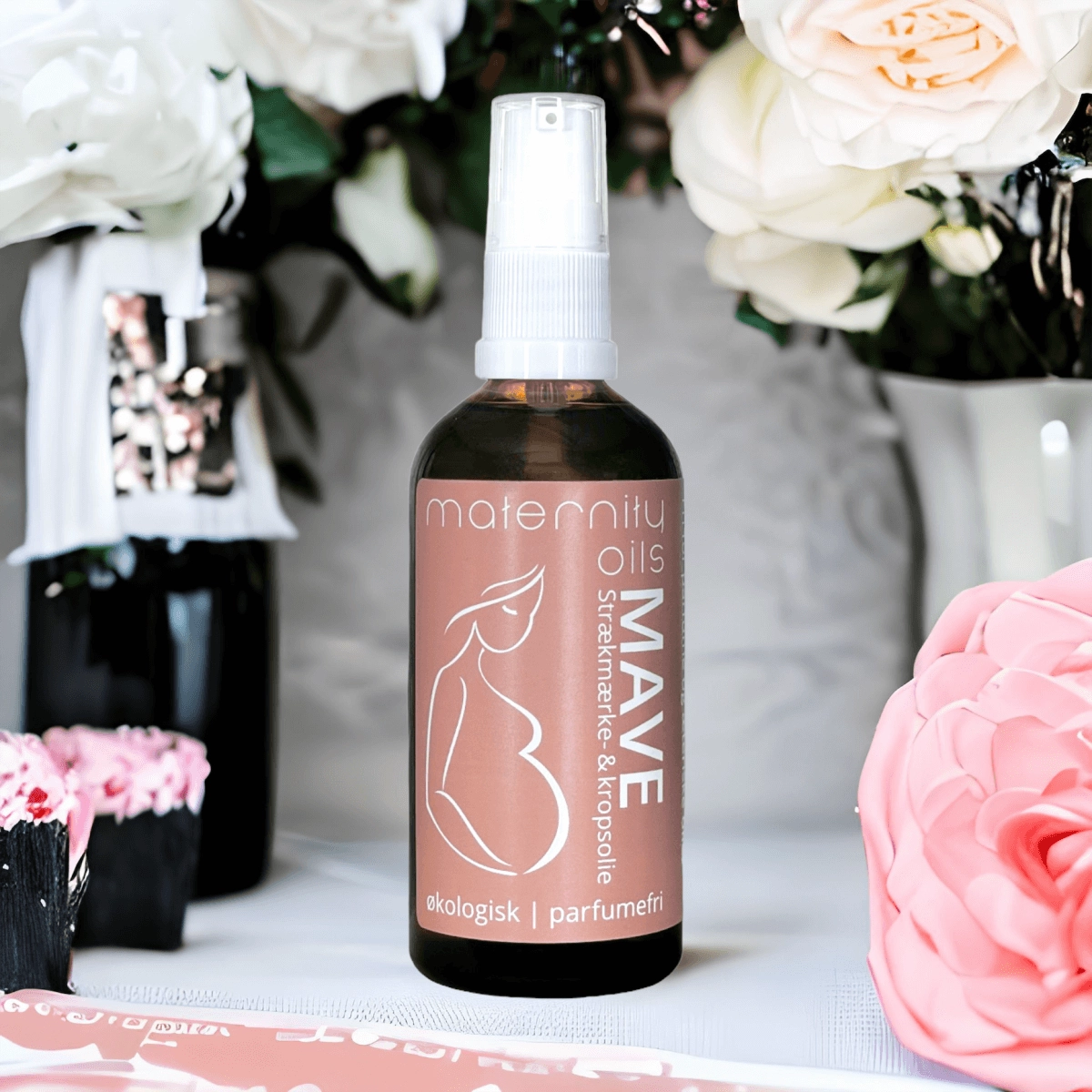 Maternity Oils MAVE, økologisk strækmærke- og kropsolie, 100ml