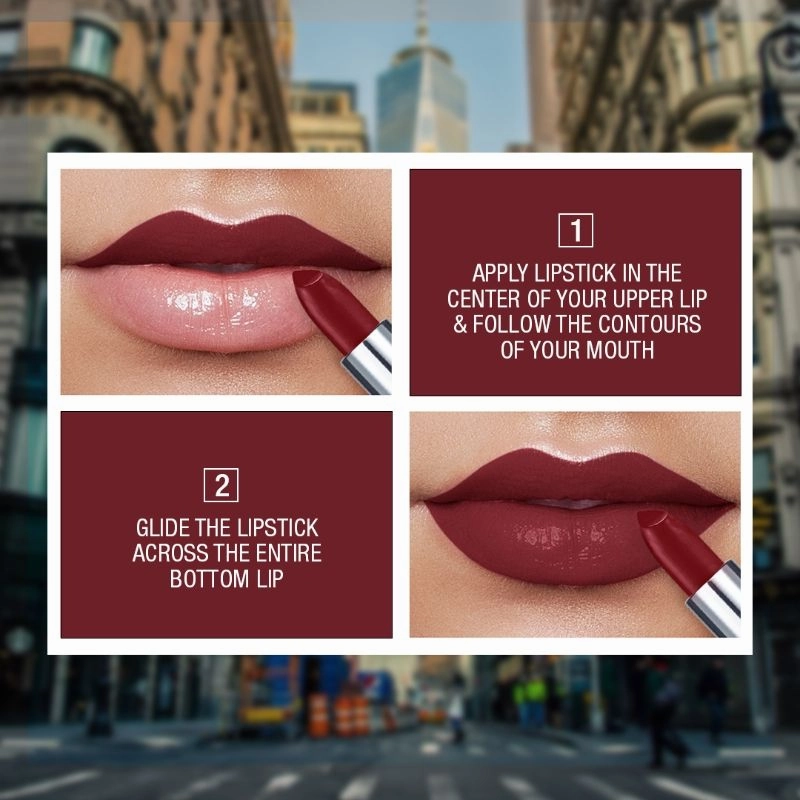 Maybelline New York Color Sensational Creamy Matte Lipstick - 808 Plum Perfection