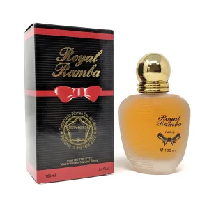 META-BOSEM Royal Rmba, Women Perfume Eau de Parfum Natural Spray Sensuous Fragrance - Fresh Fruity Notes - Rich Musk - Great Holiday Gift - for All Day Use - a Classic Bottle, 3.4 Fluid Ounce/100Ml