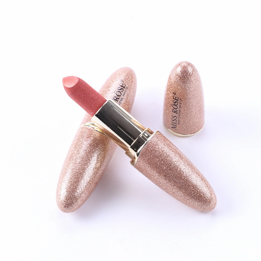 Miss Rose Gold Plated Matte Lipstick