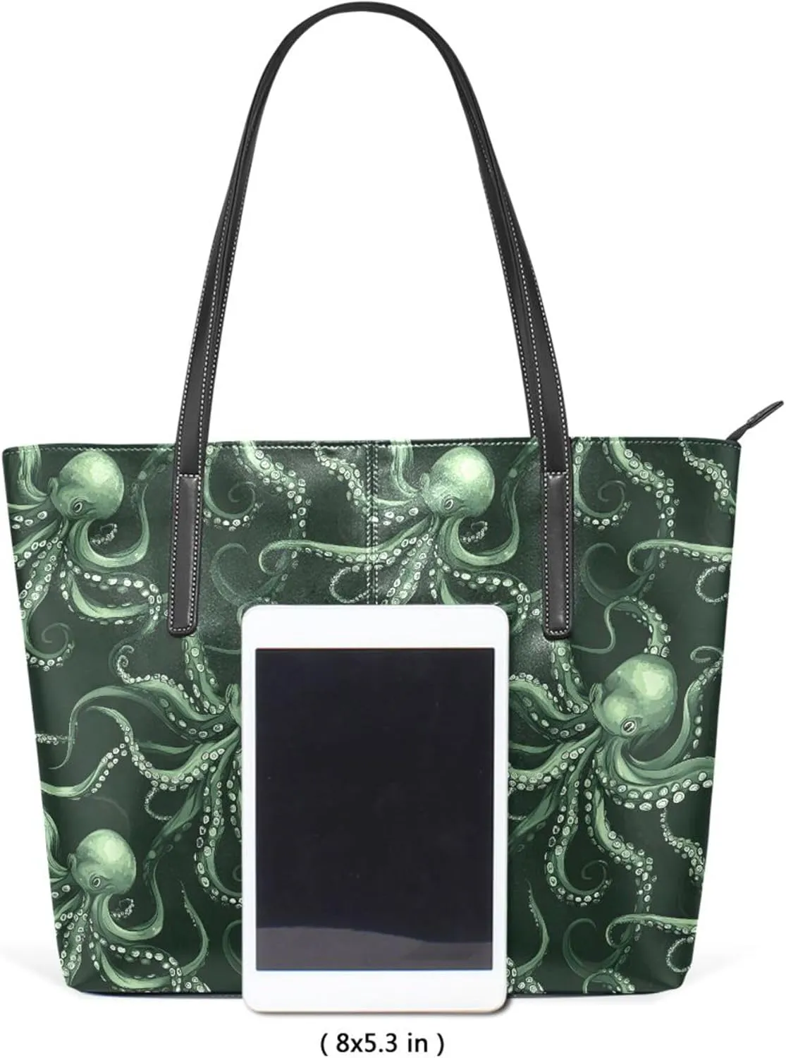 MNSRUU Tote Bag Pumpkin Rose Purses and Handbags