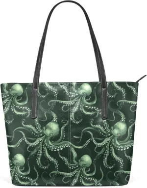 MNSRUU Tote Bag Pumpkin Rose Purses and Handbags