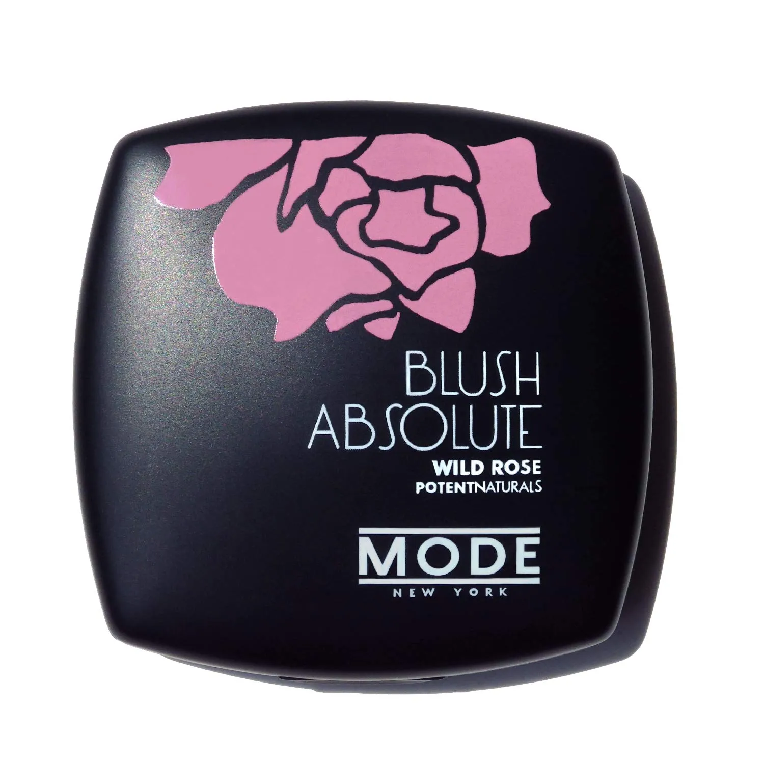 MODE Blush Absolute Pearly Pink Lilac Long Lasting Vibrant Cheek Color, Stay True Buildable Full Coverage Natural Looking Powder Blusher, Nourishing Wild Rose Skincare, Mirror Case - Divine Delight