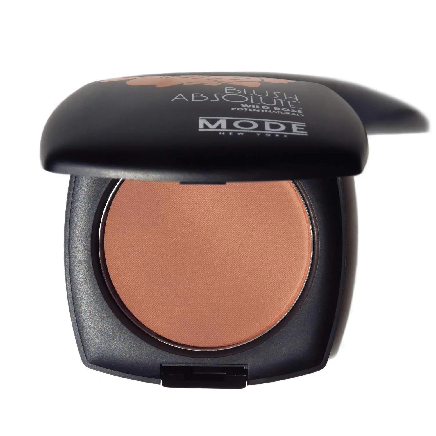 MODE Blush Absolute Terracotta Long Lasting Vibrant Cheek Color, Stay True Buildable Full Coverage Natural Looking Powder Blusher, Smooth Nourishing Wild Rose Skincare, Mirror Case - All Ways Foxy