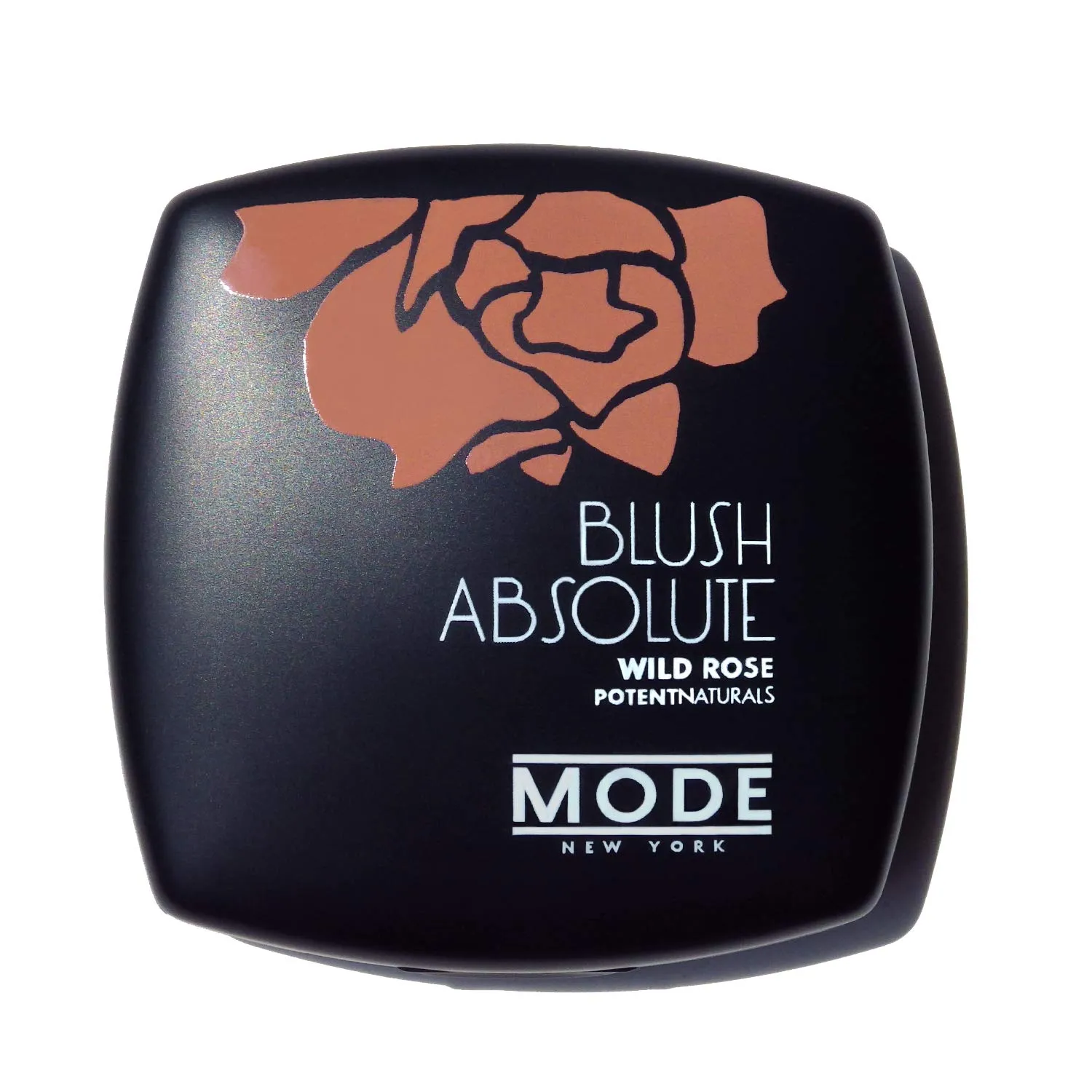 MODE Blush Absolute Terracotta Long Lasting Vibrant Cheek Color, Stay True Buildable Full Coverage Natural Looking Powder Blusher, Smooth Nourishing Wild Rose Skincare, Mirror Case - All Ways Foxy