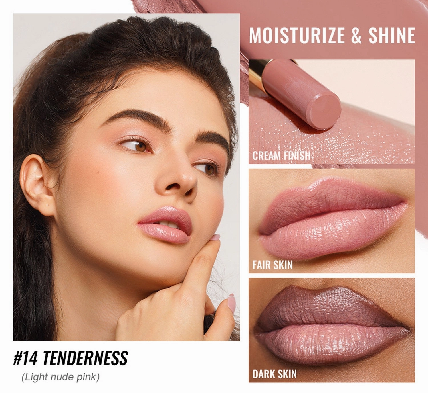 Moisture Shine Lipstick | G14 Tenderness