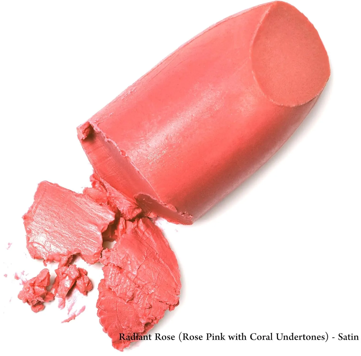 Mom's Secret Natural Lipstick, Organic, Vegan, Gluten Free, Cruelty Free, Made in the USA, 0.12 oz. (Radiant Rose)