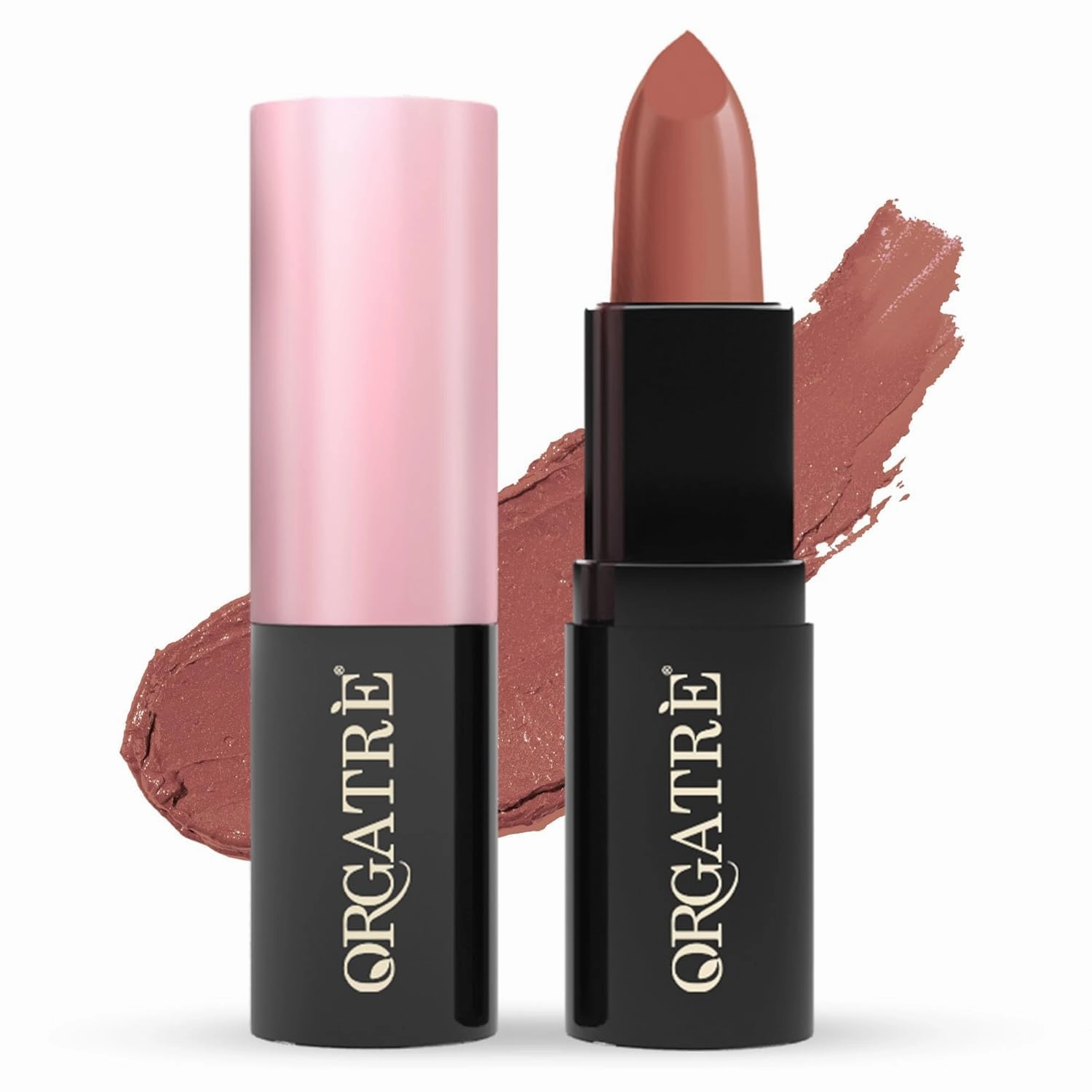 MoodBliss Creamy Matte Long Lasting Bullet Lipstick for Women | Intense Colour, Keeps Lips Moisturised | Non-Drying | Highly Non-Transfer Formula | Enriched with Almond Oil (Copper Rose, 3.2 gm)