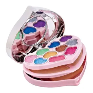 My.y.nti Makeup Kit for Girls Full Kit Eye shadow Lip Gloss Mirror Contour Powder Combination Palette Random-Design Random-Color Pack of 1