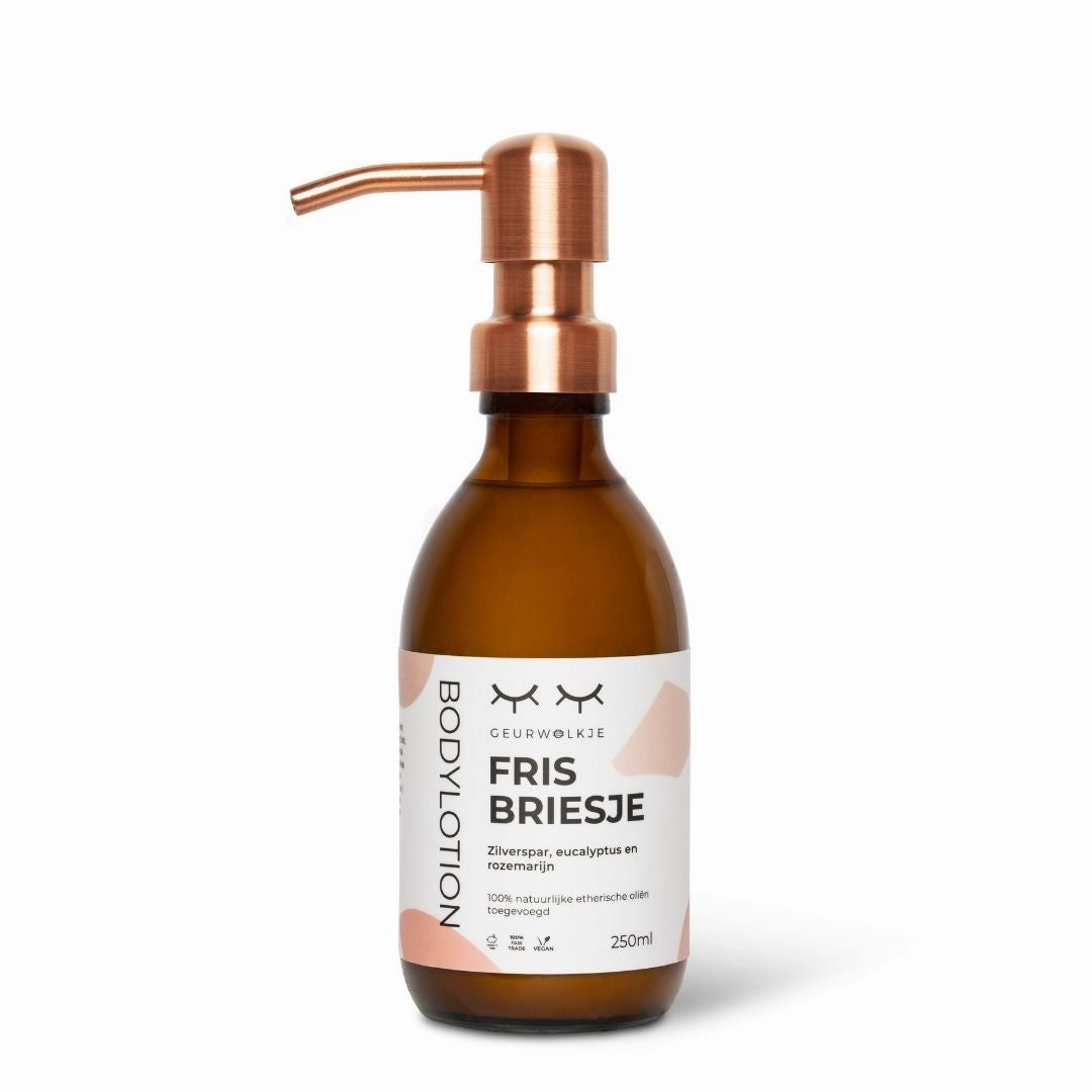 Natuurlijke bodylotion - Fris Briesje - 250 en 500 ML
