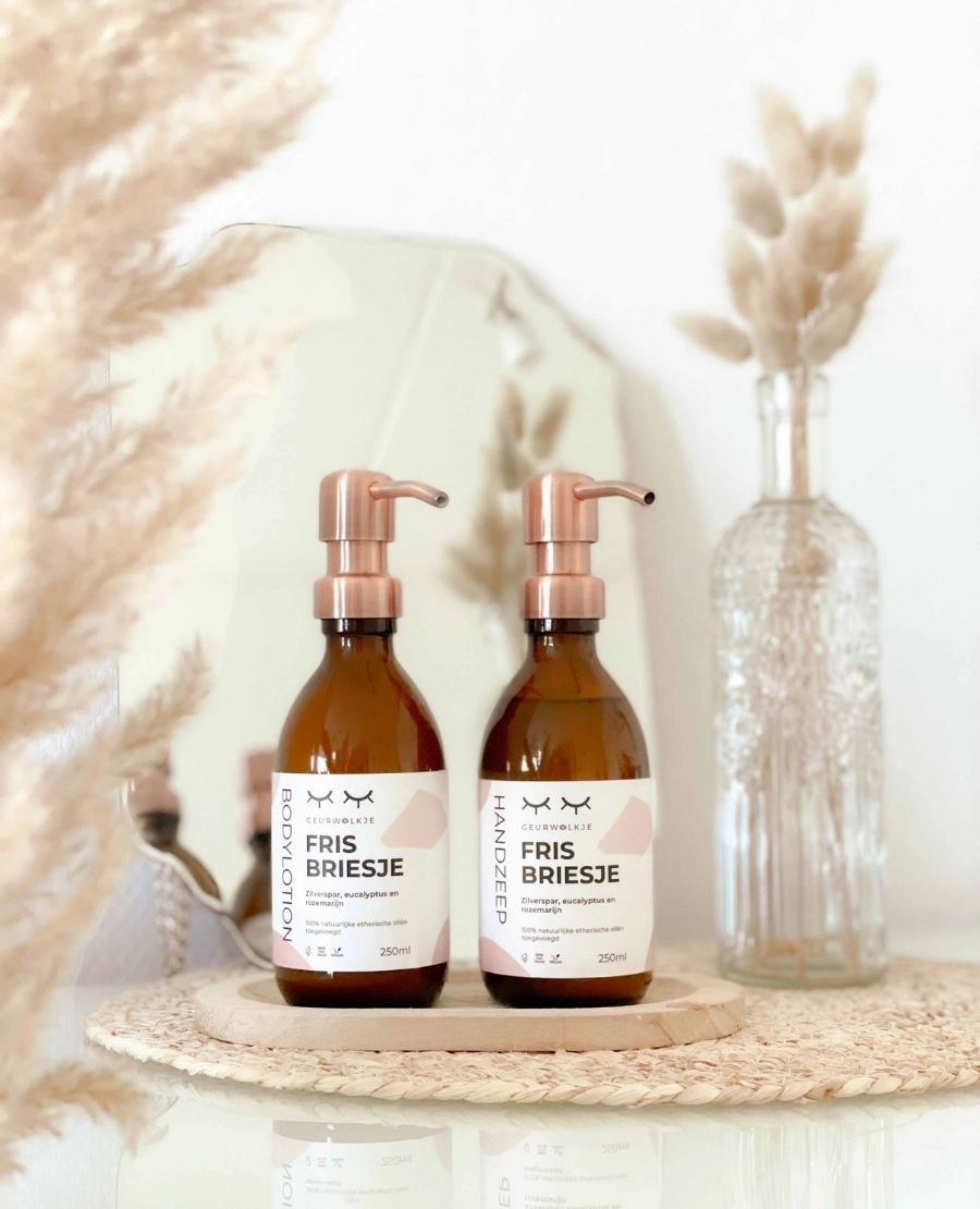 Natuurlijke bodylotion - Fris Briesje - 250 en 500 ML