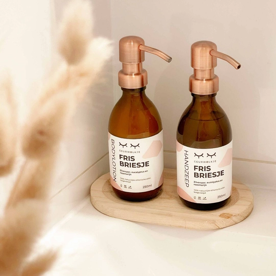Natuurlijke bodylotion - Fris Briesje - 250 en 500 ML