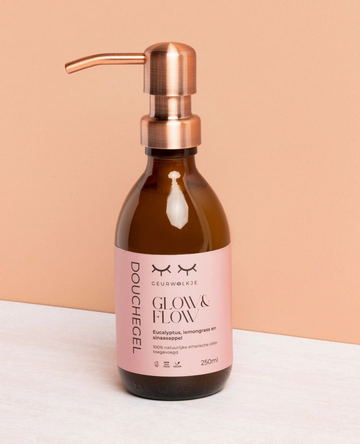 Natuurlijke douchegel - Glow & Flow -  250, 500, 1000 ML